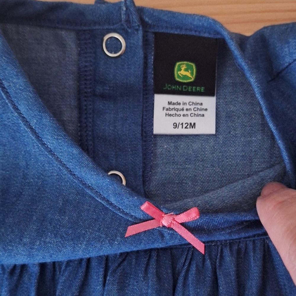 John Deere 🍓💙Romper - Picture 3 of 6